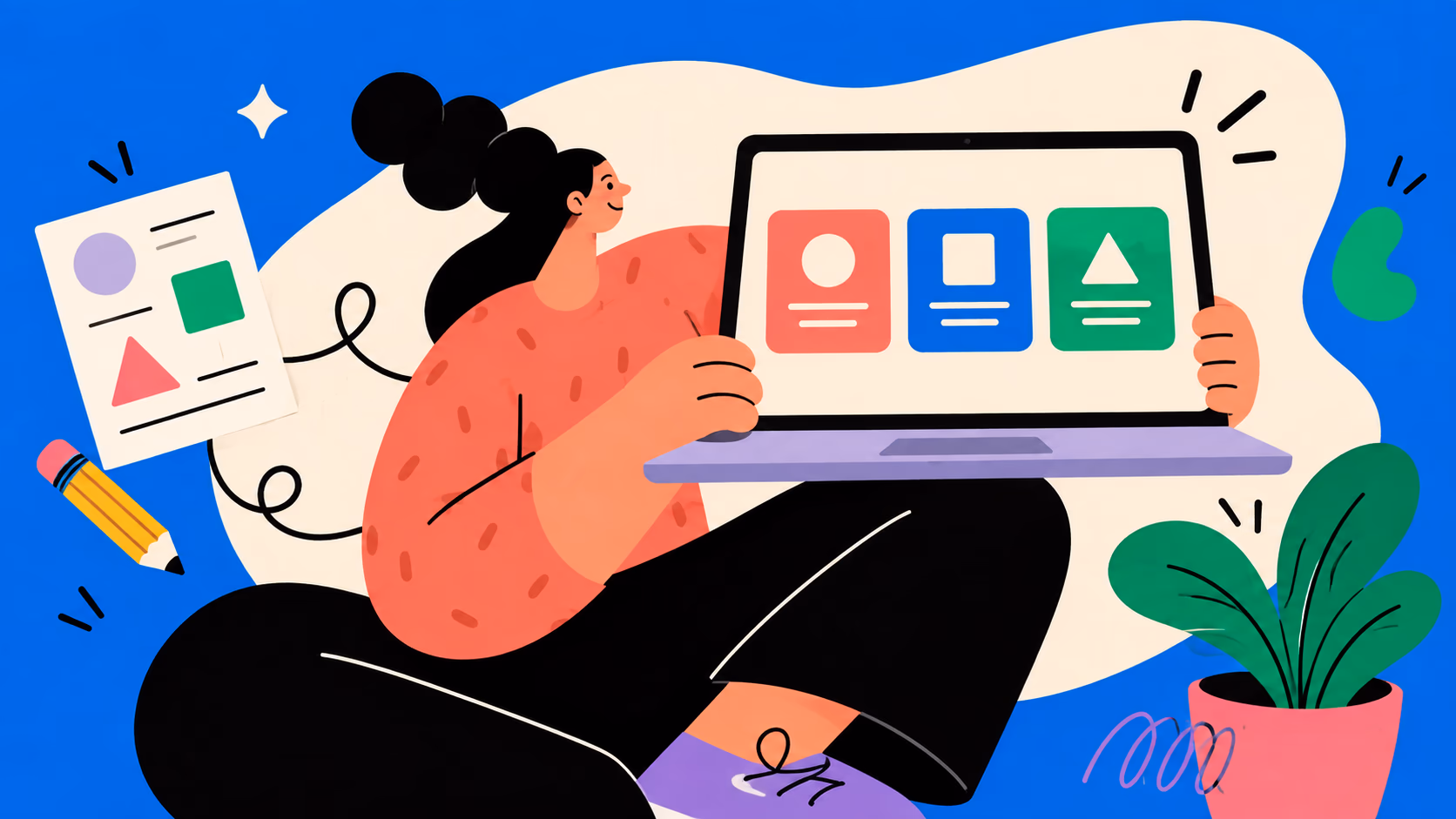 Ilustração sobre a criação de um sistema personalizado